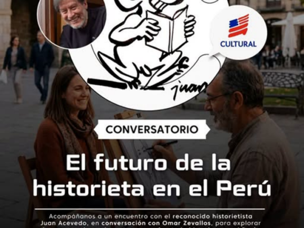 Juan Acevedo llega a Arequipa para hablar del futuro de la historieta