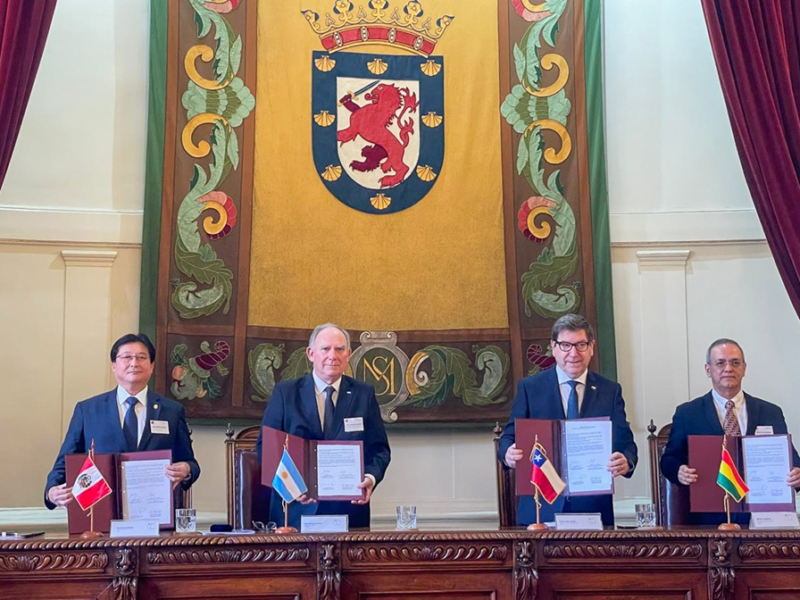 Perú, Chile, Argentina y Bolivia articulan ofensiva por minerales estratégicos