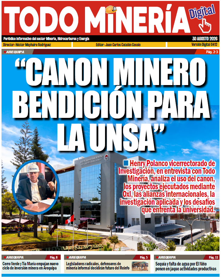 Universidades reciben casi S/ 900 millones por canon
