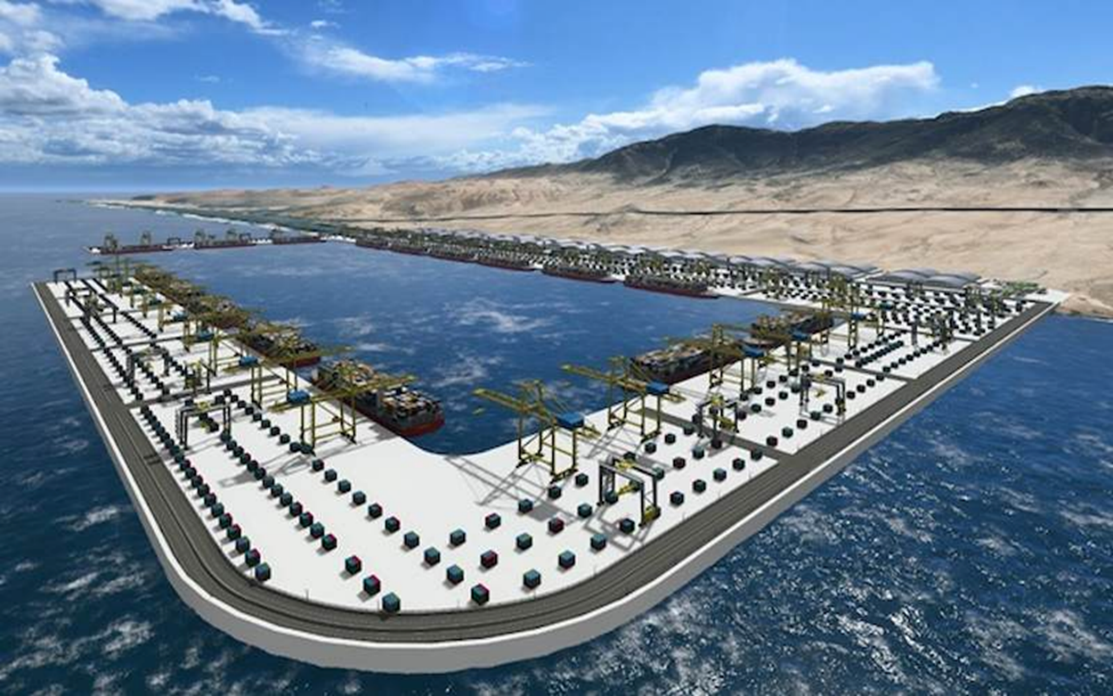 Corío: US$650 millones para arrancar el puerto del sur