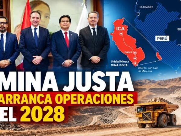 Minsur proyecta iniciar operaciones de Justa Subterránea en 2028